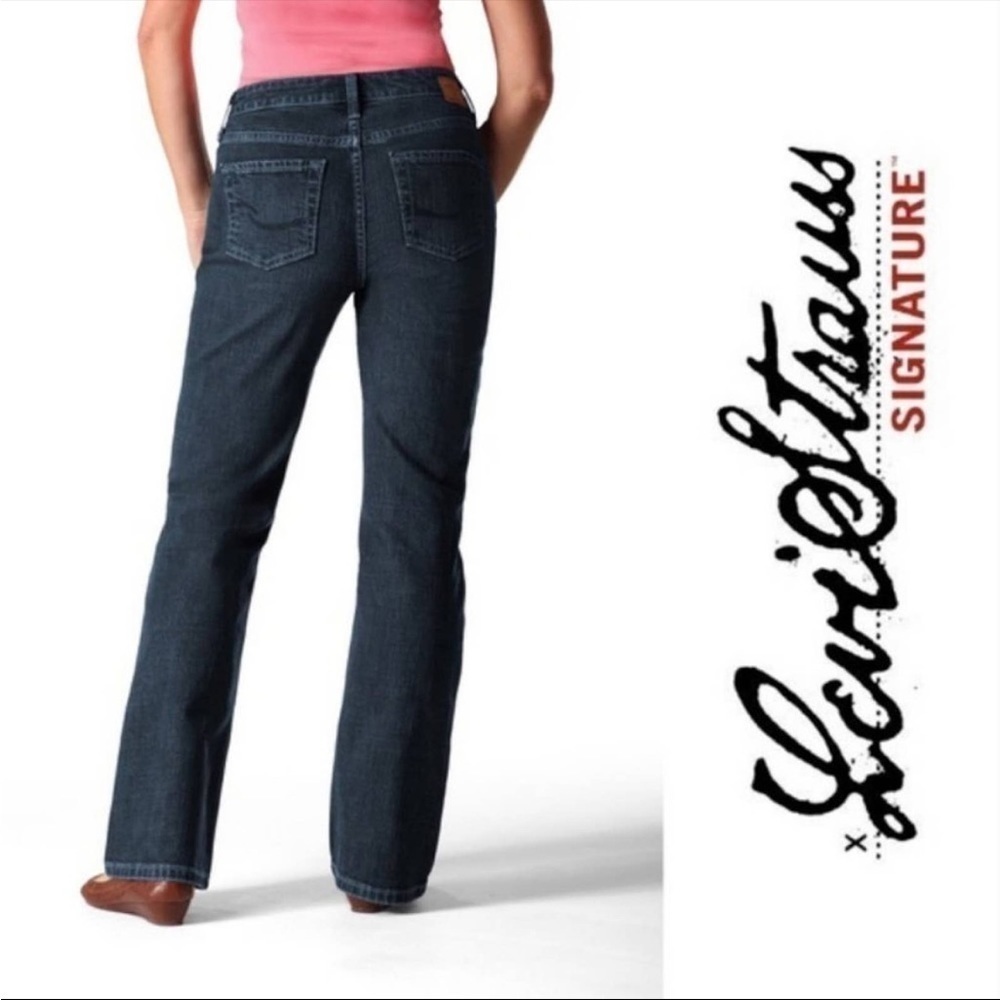 Signature by Levi Strauss At Waist BootCut Jeans Size 10